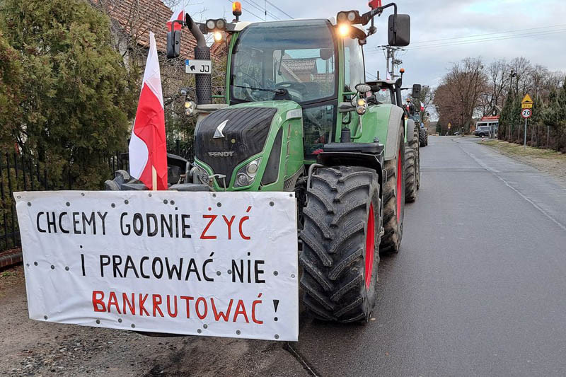 Ogólnopolski Protest Rolników - Europa to znaczy: uprawiać i hodować