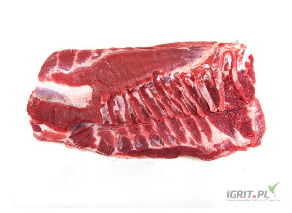 Boczek wieprzowy bez kości z/s E/S kl 12,49 zl/kg x 10000 kg. Cena EXW. Towar chłodzony. Transport: Do uzgodnienia, możliwość dostawy...