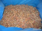 Mamy w stałej sprzedaży mrożone grzyby mun, cięte w paski, zapakowane w 10 kg kartony , ułożone na europaletach. Grzyby są...