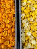 Oferujemy do suszenia po produkcji soków skórki: cytryna, pomarańcza, mandarynka, limonka, grejpfrut, granat, marakuja. Wytłoki po...