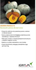 Nasiona Dyni szarej ( w opakowaniu 1000 nasion) odmiany CROWN PRINCE F1 firmy SAKATA. Oferujemy również bezpłatne katalogi i nasiona...