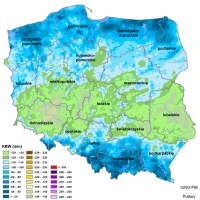 IUNG: susza w 14 województwach i czterech uprawach