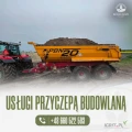 usługa przyczepą budowlaną PBN 20
