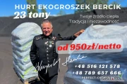 Ekogroszek BERCIK / MAXIRET - bazujący na najlepszych gatunkowo polskich węglach kamiennych.
