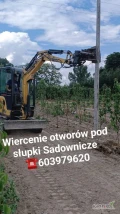 Witam Oferuje Usługę Wiercenia Otworów pod Słupki sadownicze, Ogrodzenia. (Wiertła fi150 fi200 fi250 fi500 ) Wkręcanie kotew....