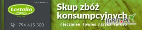 Całoroczny skup jęczmienia konsumpcyjnego jarego, gęstość min,. 62 kg/hl, wilgotność max 15%, wyrównanie min. 92%Skupujemy również...