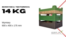 Karton / Skrzynka tekturowa 14kg

Wymiary: 600 x 400 x 175 mm

 

Polecamy na:
- Jabłka
- Kapustę pekińska
- Kalafior
- Brokuł
- Małą białą kapustę
- Ziemniaki

 

Różne wersje gramatury:
- Ekonomiczna
- Standard
- Export/Premium

 

Dostępne kolory:

- Lidl

- Warzywniak

- Czarny

 

GAJAN-BOX - Producent opakowań na warzywa i owoce

 

Dowozimy zamówienia do klienta

Możliwy odbiór własny

 

Współpracujemy z:

- producentami rolnymi,

- hurtowniami,

- skupami warzyw,

- ubojniami

Możliwość łączenia różnych opakowań w dostawie

Indywidualne projekty opakowań