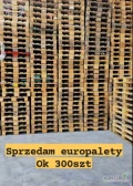 Sprzedam europalety ok. 300szt.