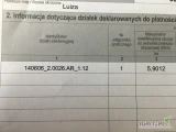 Działka rolna o pow.5,90 całość sad jabłoniowy, głównie III klasa ziemi ,odporna na mokro i suszę, założona instalacja...