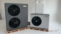 Typoszereg inwerterowych pomp ciepła o mocy: 2,92–21,90 kW, sprężarka Panasonic DC TWIN ROTARY,technologia EVI, wysoki współczynnik...