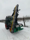 Cięcie mechaniczne saduPiły pion, poziom plus okna 