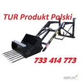 TUR Ładowacz do ciagnika T-25 Ursus C330 C360 ZETOR MF Euro-Ramka
