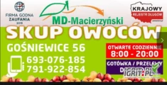 Kupimy Ciemną Czereśnie z ogonkiem 20+ w nasze opakowanie.Cena 2.50 zł/kg