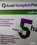 AXIAL KOMPLETT PAK na 5ha marki SYNGENTA. Również paki na 2ha. Możliwa wysyłka kurierska lub odbiór z naszego sklepu.  AGROMEK...