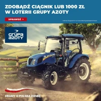 W tej loterii Grupy Azoty można wygrać ciągnik...