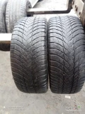 Sprzedam 2 opony zimowe rozmiar 225/55 r17 + dwie letnie 225/55r17 cena za sztukę 50 zł 