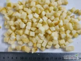 IQF Ziemniaki pokrojone (kostka). Opakowanie karton 10 kg