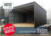 Garaż Blaszany  - Magazyn Rolniczy - Wiata - Zadaszenie – GRZYWSTAL
