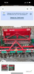 Sprzedam zestaw uprawowo siewny agromasz SN 300 nadbudowany brona talerzowa redlice talerzowe koła dociskające 535360945