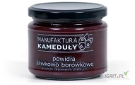 Powidła śliwkowo-borówkowe wegańskie bez dodatku cukru 320g
