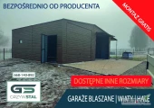 Garaż blaszany Rolniczy - Magazyn Wiata - Hala Stalowa – GRZYWSTAL
