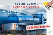 Jesteśmy zaufanym sprzedawcą Adblue®, bardzo cenionego produktu w sektorze motoryzacyjnym

