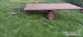 Sprzedam przyczepkę sadownicza rolnicza dlg 3.42 szerokość 1.90 dlg dyszla 1.20.