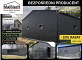 Garaż Blaszany Grafitowy | Wiata | Montaż | Hala | PRODUCENT Maj-Blach
