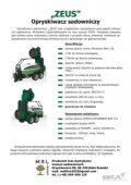 Opryskiwacz sadowniczy Zeus.
