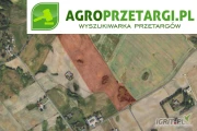 Przetarg na dzierżawę 8,43 ha gruntu rolnego na 3 lata