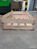 Sprzedam skrzynki/łuszczki drewniane o wymiarach 600x400x170mm do pakowania warzyw (kalafior, por, kapusta)