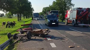 Furmanka nie miała szans w zderzeniu z oplem