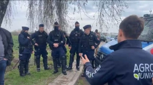 AGROunia: protestujemy w Hrubieszowie. Policja utrudnia