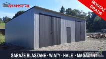 Garaż Blaszany - Wiata - Hala - Magazyn - Garaże - Romstal