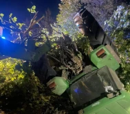 Mówił, że wypił tylko jedno piwo. Efekt? - przewrócony ciągnik