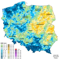 IUNG: susza we wszystkich województwach, ale jest lepiej