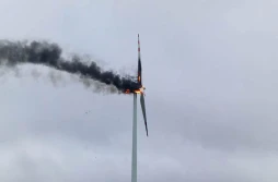 Czysta energia? - tak się palą wiatraki