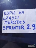  Witam.  Kupie  silnik  Mercedes sprinter 2.9  w byle jakiej zabudowie, blaszak , skrzyniak - obojetnie. byle z silnikiem 2.9...