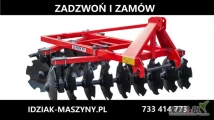 Brona talerzowa talerzówka STRUMYK 1,4m 1,6m 1,8m 2,m 2,2m 2,4m 2,7m 3,15