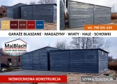 BLASZAK GRAFITOWY | GARAŻ BLASZANY | GARAŻE BLASZANE – PROSTO OD PRODUCENTA!