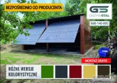 Garaż blaszany 6x6 / Magazyn Rolny / Garaże Blaszane  - GRZYWSTAL