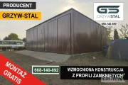 Garaż Blaszany /Wiata Blaszana / Magazyn / Blaszany/ Hala – GRZYWSTAL