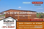 Garaż DREWNOPODOBNY Złoty Dąb - | NISKIE CENY / Profil  - Maj-Blach