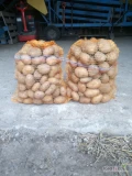 Sprzedam ziemniaki jadalne DENAR,CATANIA towar z jasnej ziemi kaliber 5+ Gotowe 100 worków Denara i 50 Catani Cena 15zł worek 15kg.