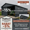 GRAFITOWA HALA - WIATA | Garaż Blaszany| Magazyn | PRODUCENT Maj-Blach
