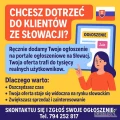 dodawanie ogłoszeń Słowacja