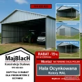 - 15% - Magazyn na Maszyny  / Hala / Garaż / OCYNK /Wiata – Maj-Blach