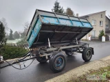 SPRZEDAM PRZYCZEPĘ WYWROTKĘ NA DWA TŁOKI ROLNICZĄ Autosan D 45. Ładowność przyczepy 4500 kg. Stan widoczny na zdjęciach. Przyczepa...