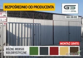 Garaż blaszany 8x6 - Hala -Garaże Blaszane -Wiaty -Blaszak -GRZYWSTAL