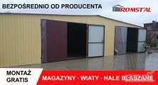Garaż Blaszany 15x6 - Wiata - Magazyn Blaszany - Romstal